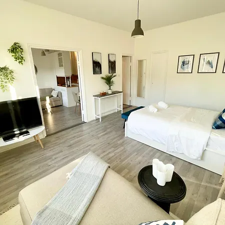 Penthouse Toeoeloe - High Ceilings, Wi-fi, 24h Shop, Olympic Stadium * Helsinki