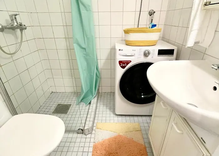 Penthouse Toeoeloe - High Ceilings, Wi-fi, 24h Shop, Olympic Stadium Ελσίνκι